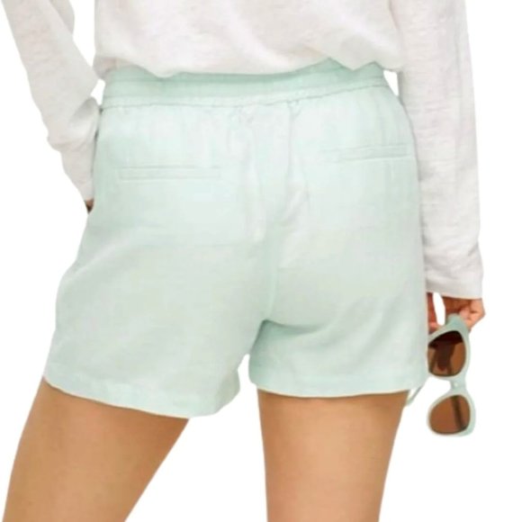 J. Crew Pants - J. Crew Seafoam Green Linen Seaside Shorts Brand New With Tags NWT Size Large